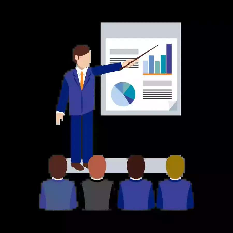 Capacitación y presentación empresarial