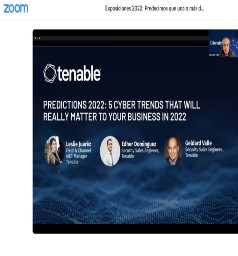 CMS invitado Webinar Empresa Tenable Cyberseguridad de Mexico